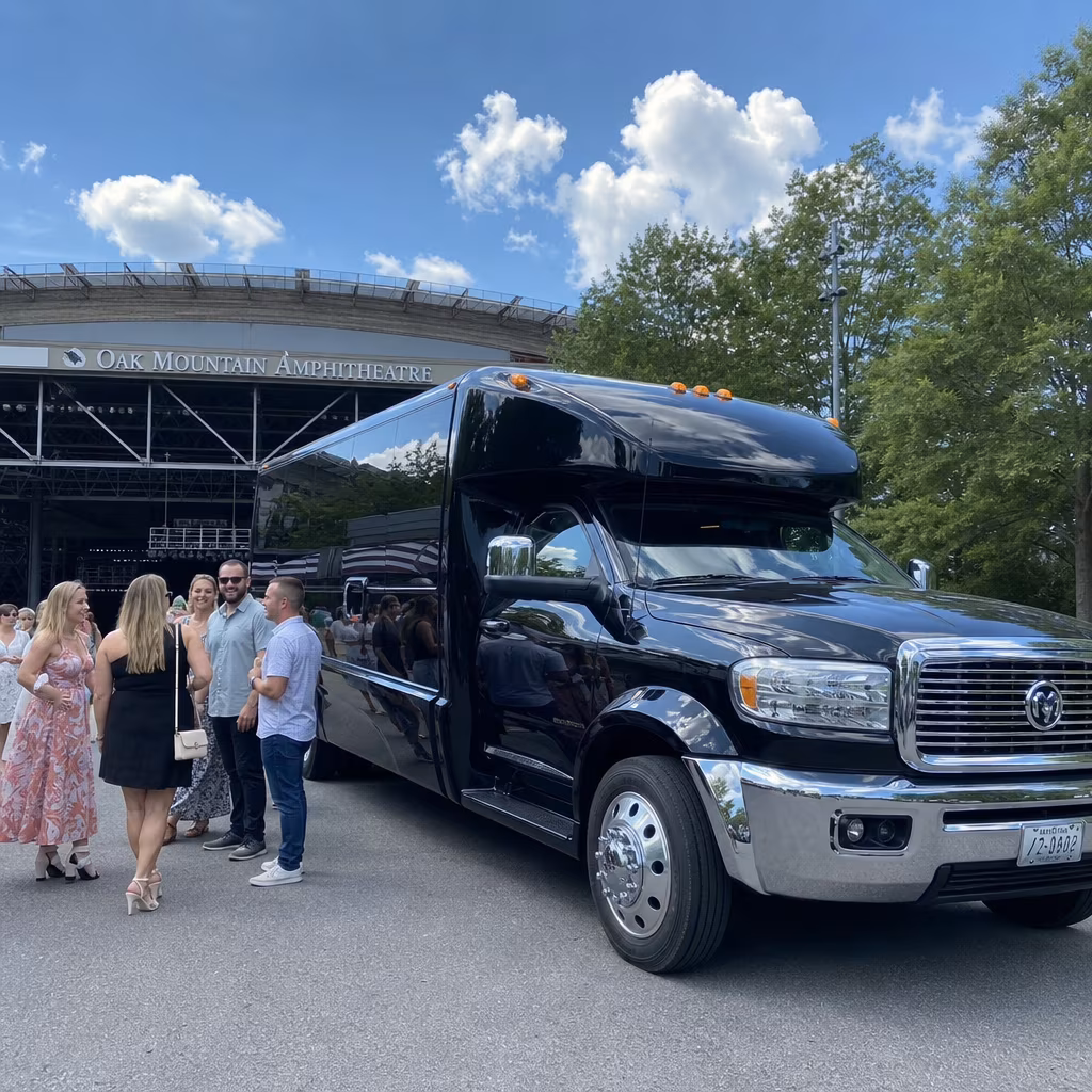Rent a Bus to Oak Mountain Amphitheatre (Pelham)