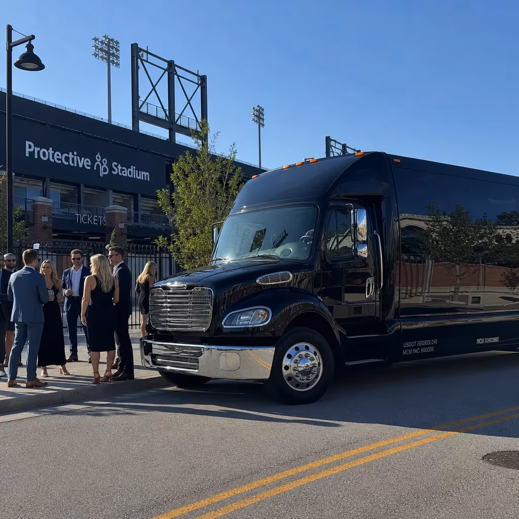 Rent a Bus to Protective Stadium