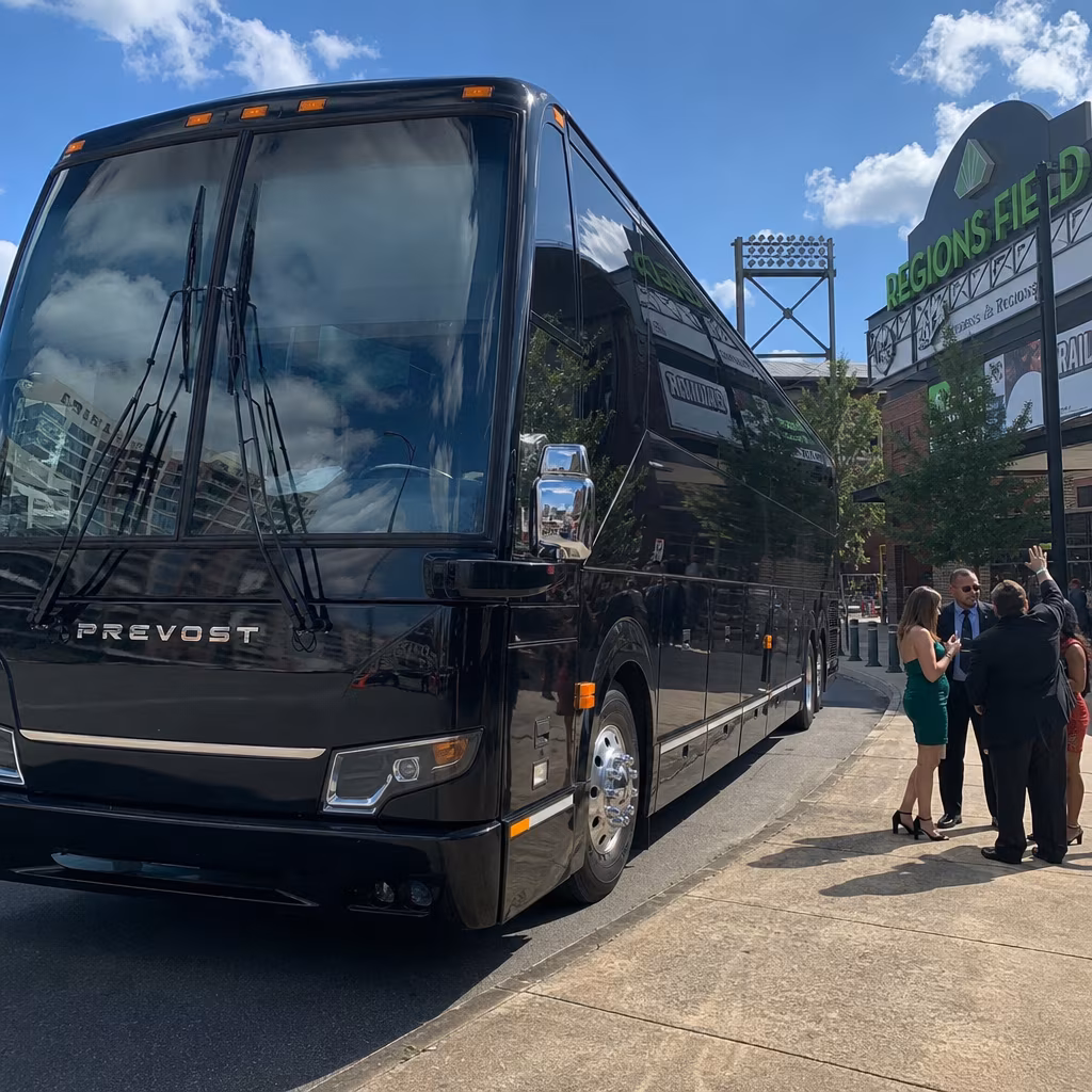 Rent a Bus to Regions Field
