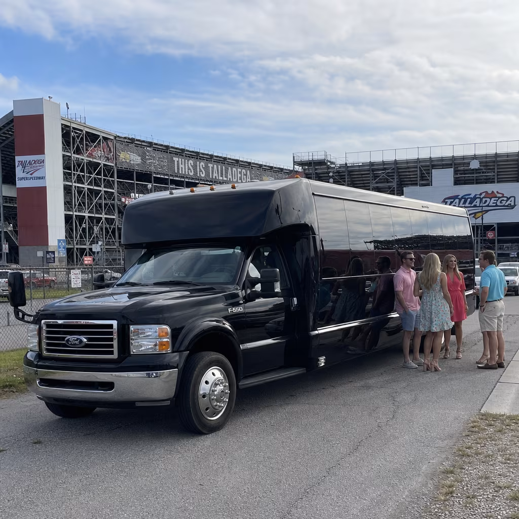 Rent a Bus to Talladega Superspeedway