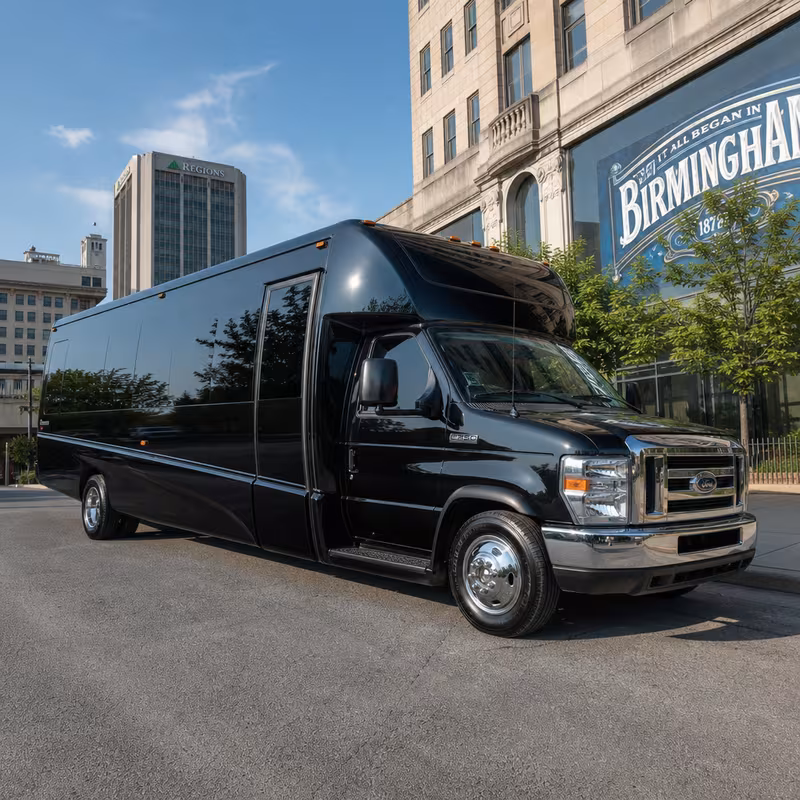 15 Passenger Party Bus Exterior