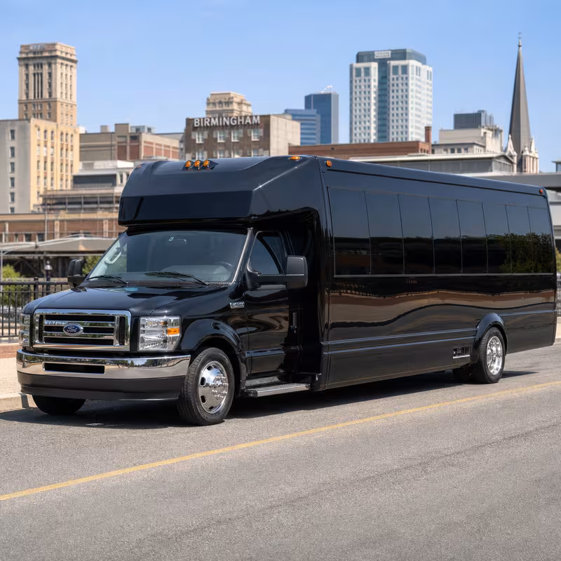 20 Passenger Party Bus Exterior