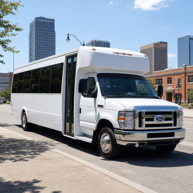 15-35 Passenger Minibus Exterior