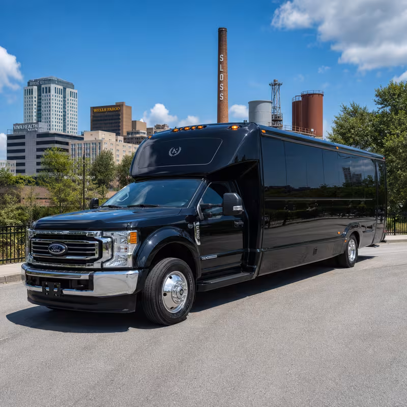 28 Passenger Party Bus Exterior