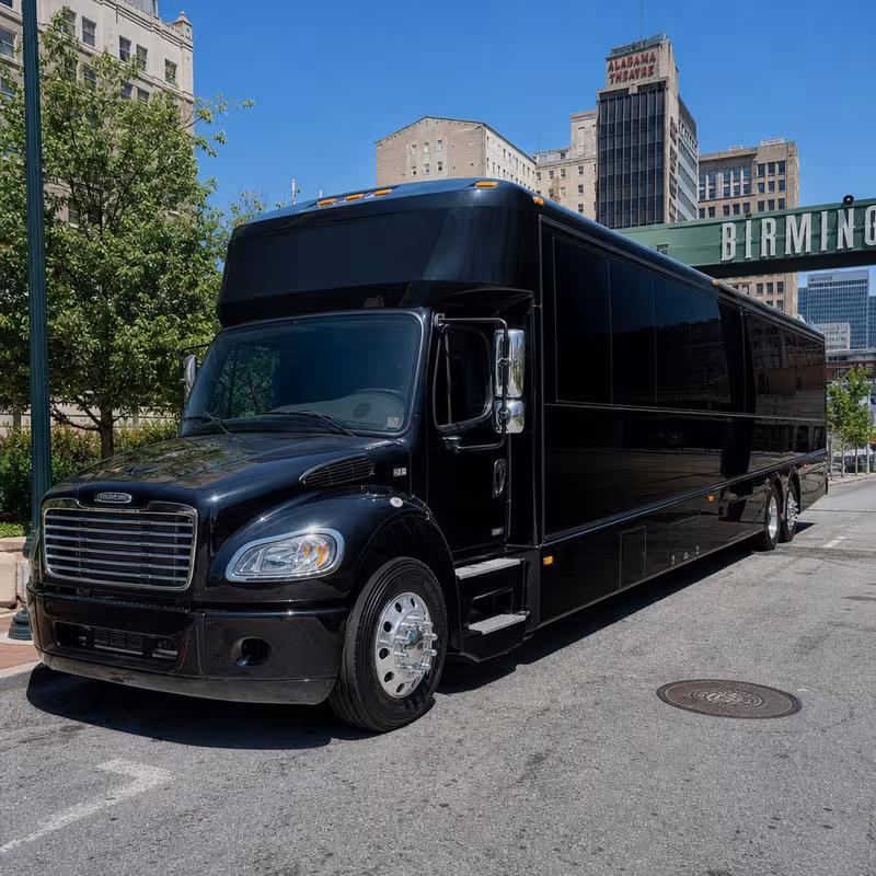 40 Passenger Party Bus Exterior