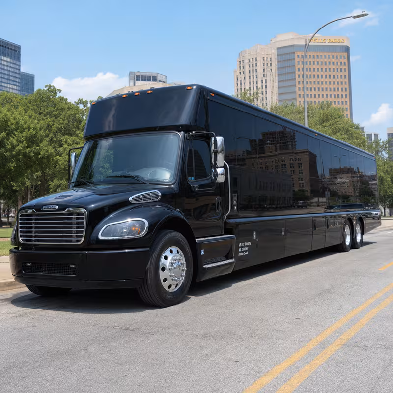 50 Passenger Party Bus Exterior