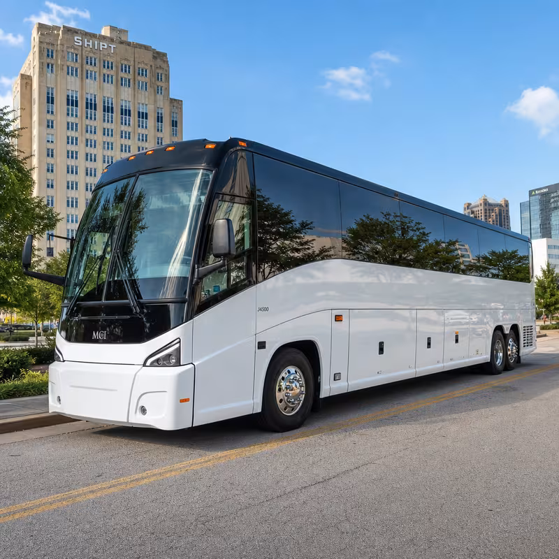 40-56 Passenger Charter Bus Exterior