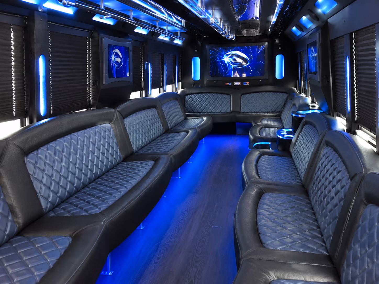 Birmingham Concert & Music Festival Transportation party bus exterior