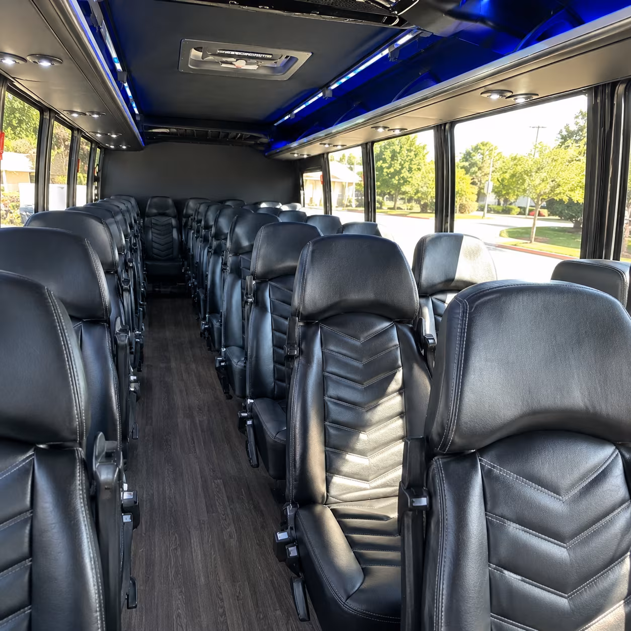 Birmingham Corporate Transportation party bus exterior
