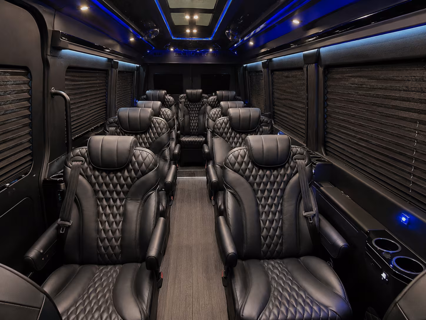 Birmingham Corporate Transportation party bus exterior