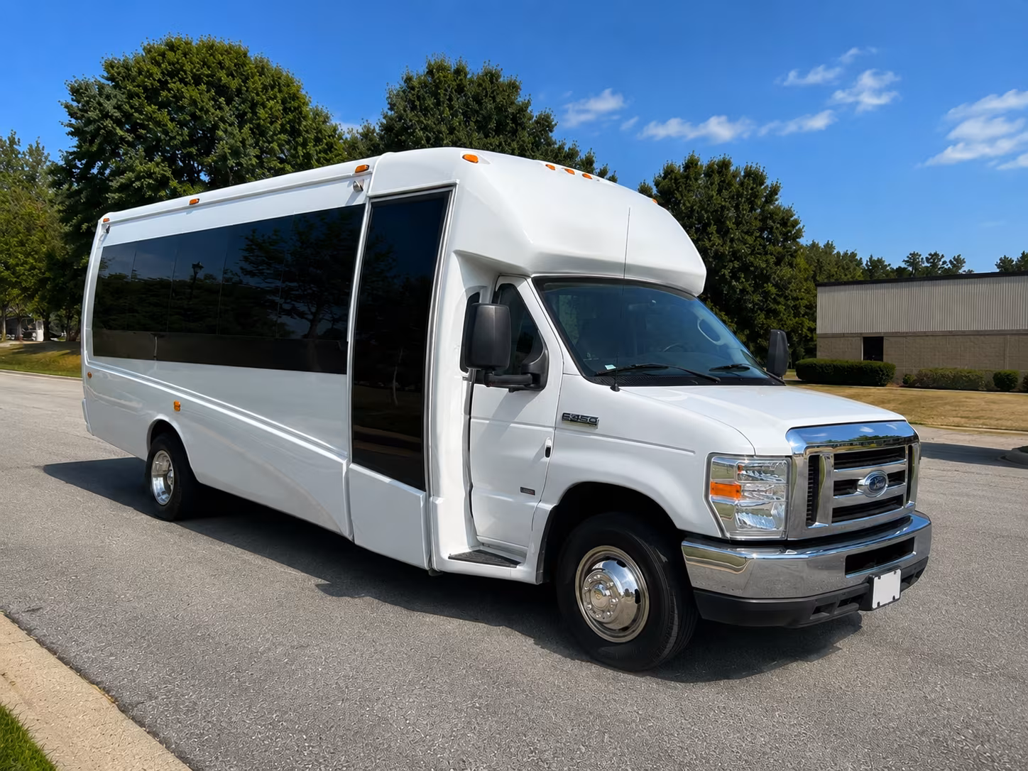 Birmingham Corporate Transportation party bus exterior