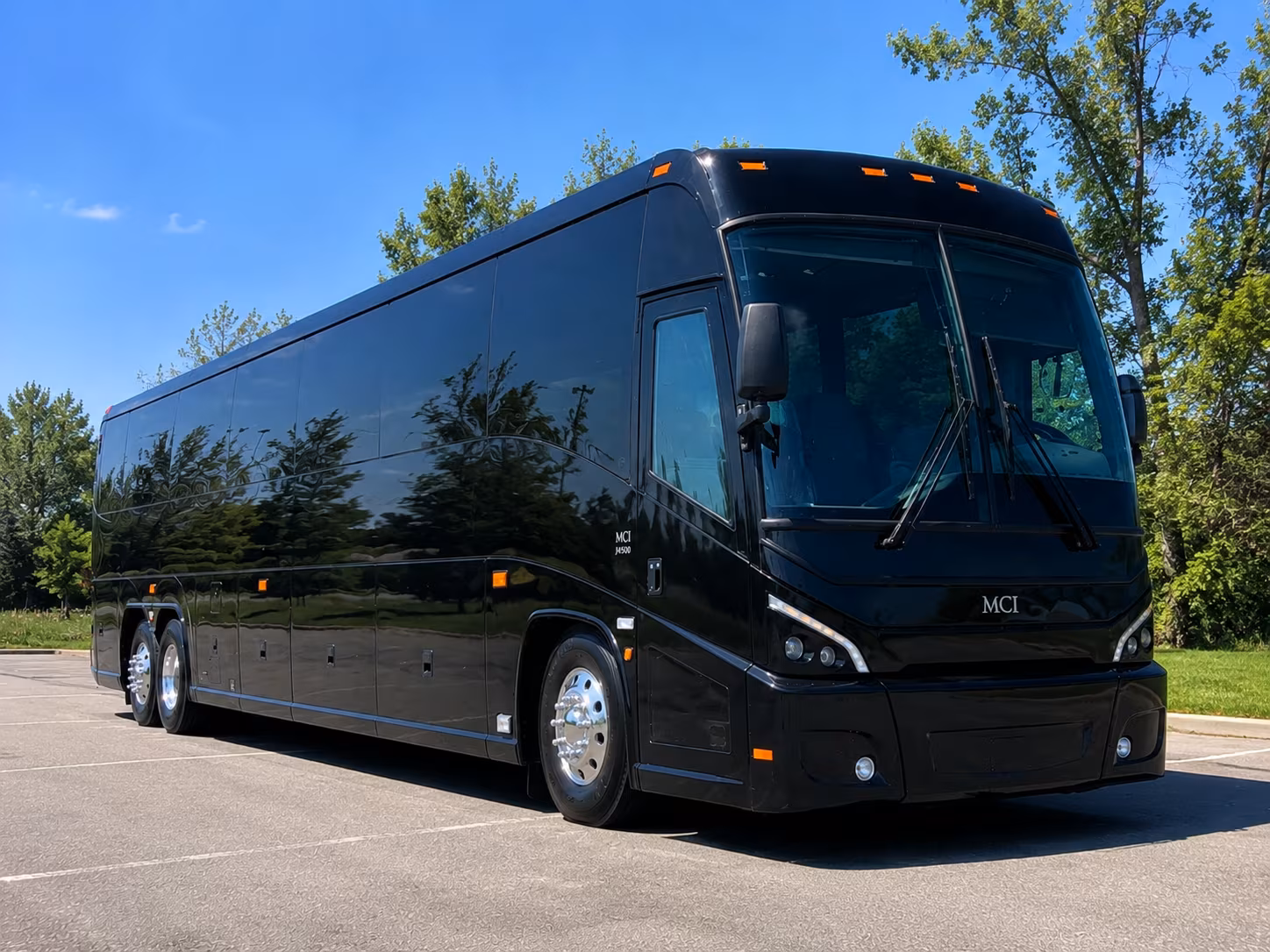 Birmingham Corporate Transportation party bus exterior
