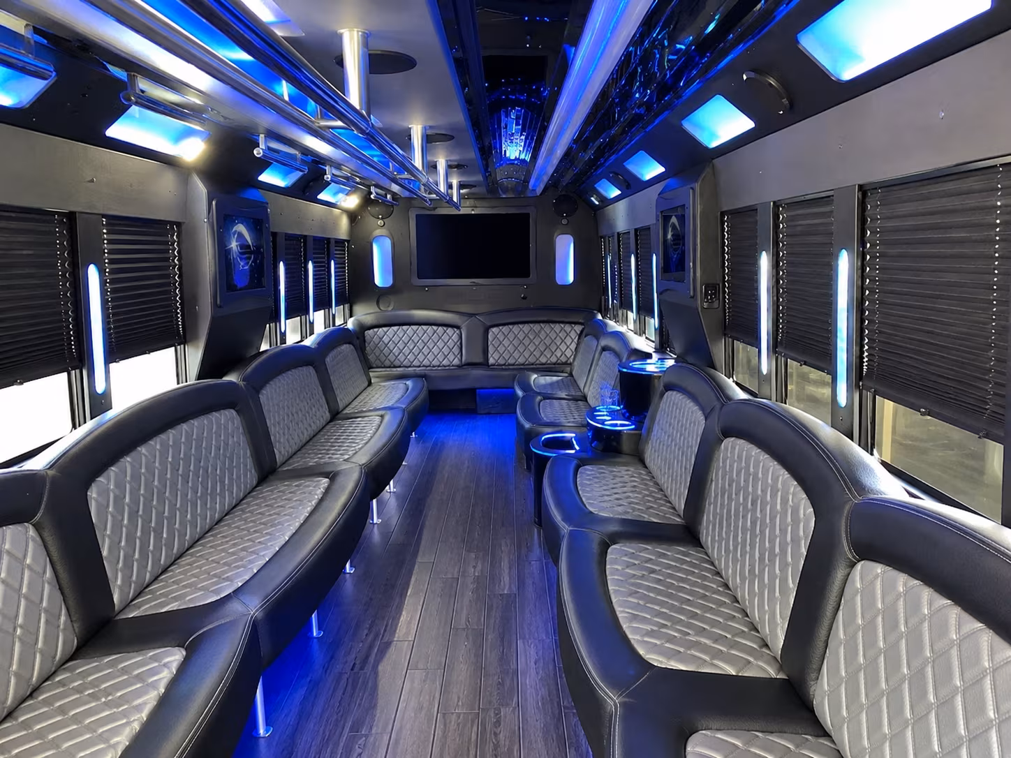 Birmingham Private Event Transportation onboard seating