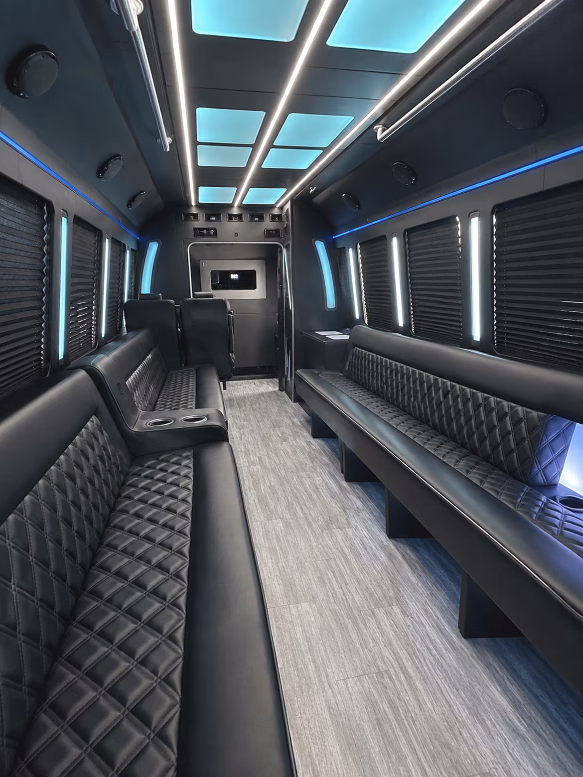 Birmingham Prom & Homecoming Transportation party bus interior