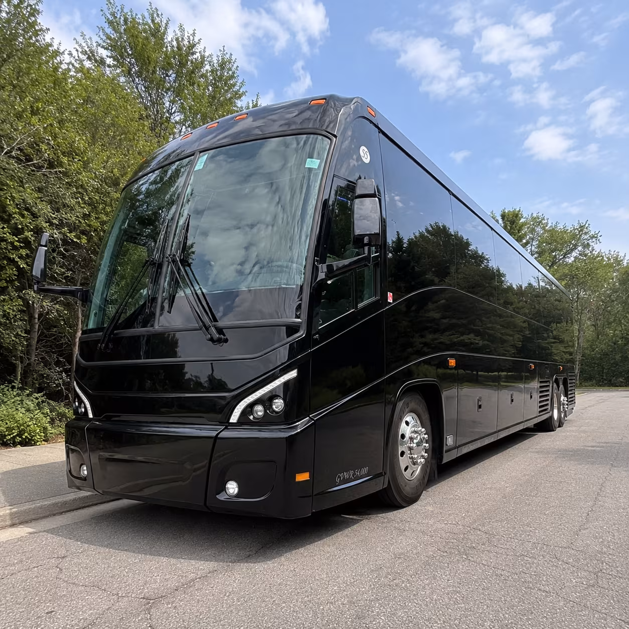 Birmingham School Event Transportation party bus interior