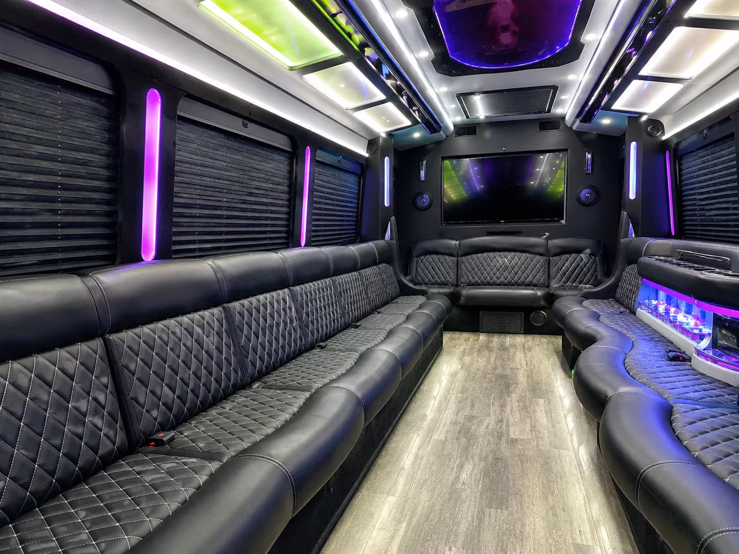Birmingham Winery Tour & Pub Crawl Transportation party bus exterior