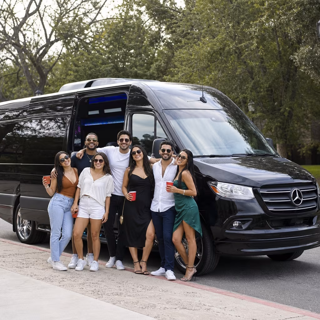 Birthday party bus