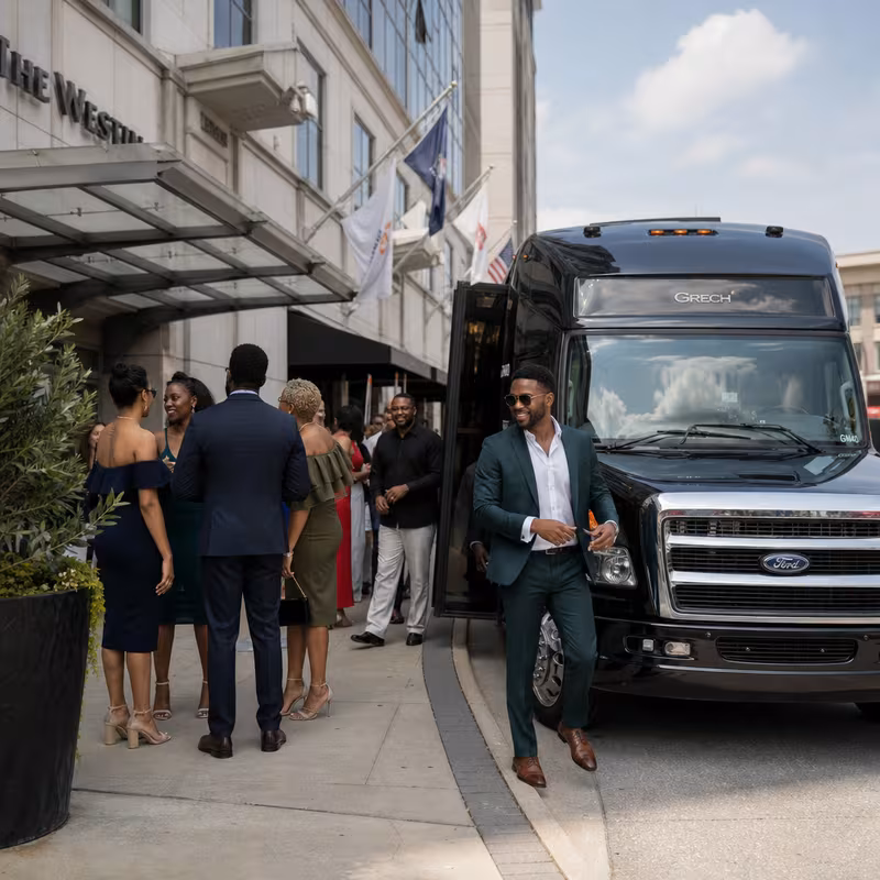 Private event transportation