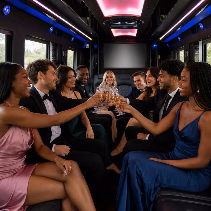 Birmingham Prom & Homecoming Transportation fleet vehicle