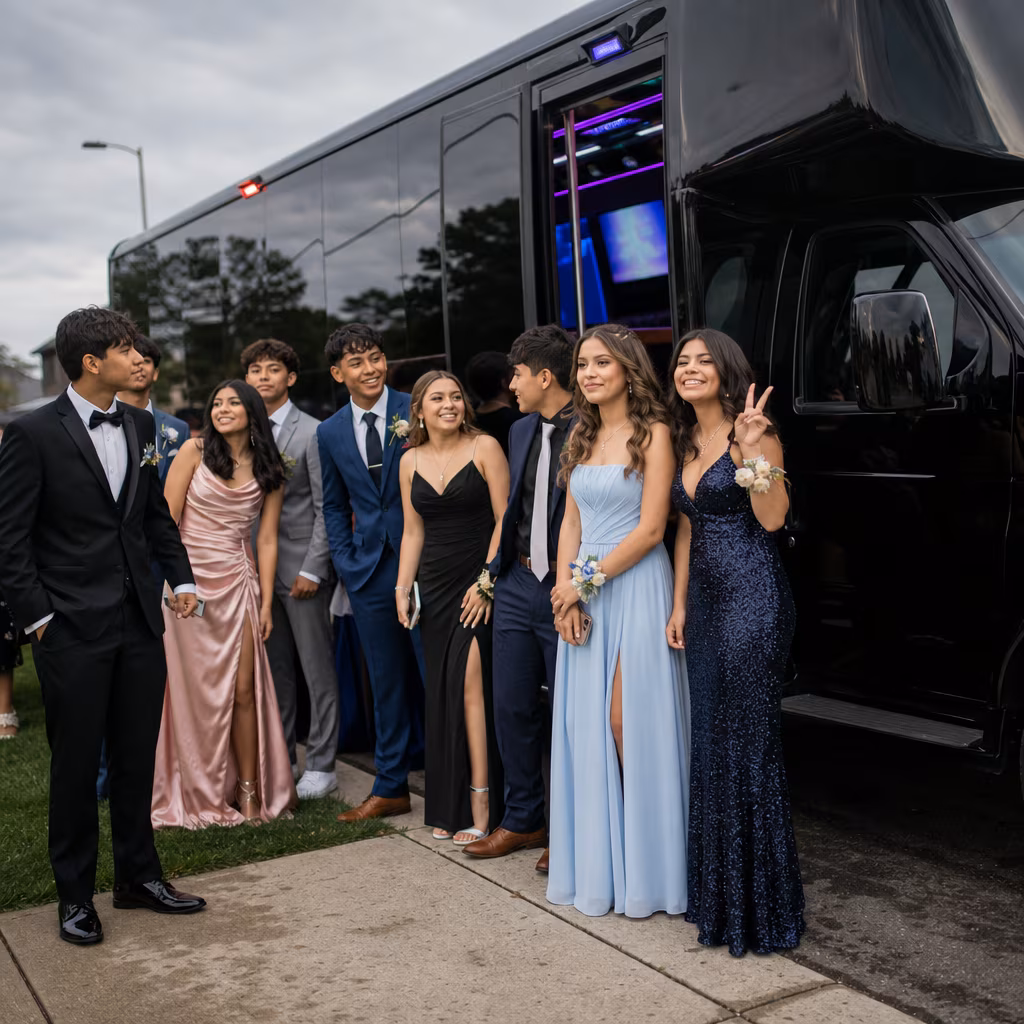 Montgomery Prom Party Bus Rental