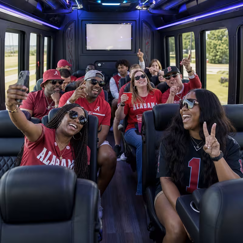 Birmingham Sporting Event Transportation fleet vehicle