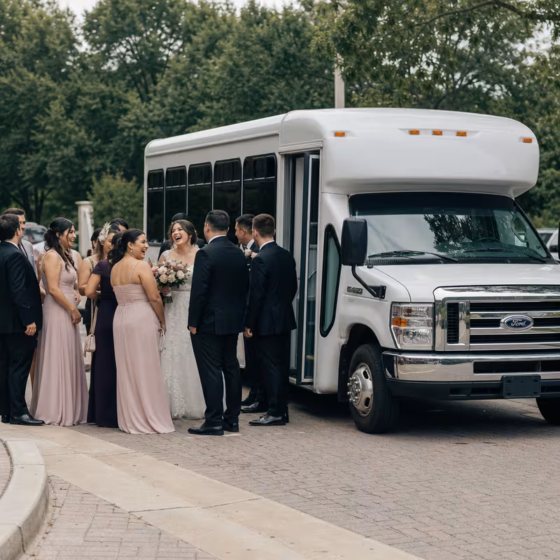 Birmingham Wedding Transportation fleet vehicle