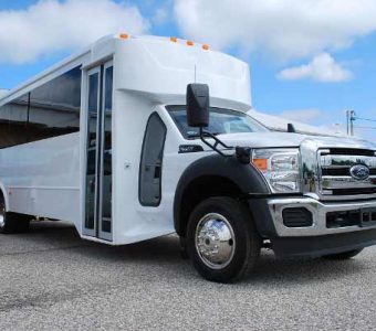 22 Passenger party bus rental