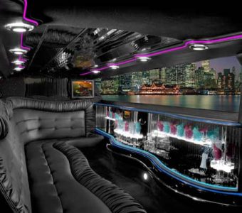 Chrysler 300 limo interior